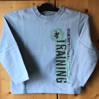 hellblaues Sweatshirt Gr. 128 (3156)