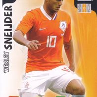 Panini Trading Card Fussball WM 2010 Wesley Sneijder aus Holland