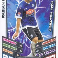 Arminia Bielefeld Topps Match Attax Trading Card 2013 Fabian Klos Nr.558 Fan Favorit