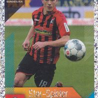 SC Freiburg Topps Sammelbild 2020 Nils Petersen Bildnummer 165 Star-Spieler