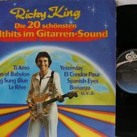 Ricky King Die 20 schönsten Welthits im Gitarrensound Vinyl LP 12" 1978 Epic-CBS Holl