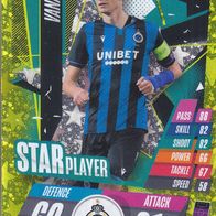 Club Brugge KV Topps Trading Card Champions League 2020 Hans Vanaken SP14