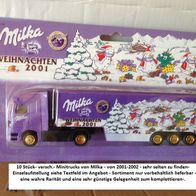 Milka Minitruck -Sortiment-10-versch.- Modelle von 2001-2003- selten