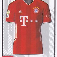 Bayern München Topps Sammelbild 2020 Heimtrikot Bildnummer 307