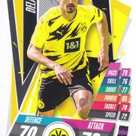 Borussia Dortmund Topps Trading Card Champions League 2020 Thomas Delaney DOR14
