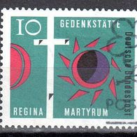 Bund 1963 Mi. 397 Regina Martyrum gestempelt (6250)