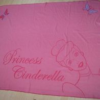 schöne Fleece - Decke Disney Princess top rosa (0214)