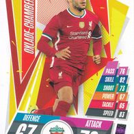 Liverpool FC Topps Trading Card Champions League 2020 Alex Oxlade-Chamberlain LIV14