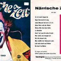 7"ERNST JÄGER und seine Solisten · Närrische Zeit (EP RAR 1969)