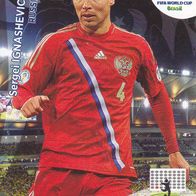 Panini Trading Card Fussball WM 2014 Sergei Ignashevich aus Russland