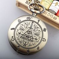 Taschenuhr, Pocket Watch, Sprungdeckeluhr, Herrenuhr, Uhr, Freimaurer THU-306.1