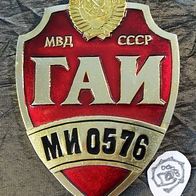 Seltenes Ruschisches-Abzeichen, Metall / Email-Arbeit