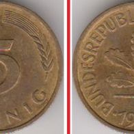 1983 5 Pfennig - Prägebuchstabe -D- für Sammler