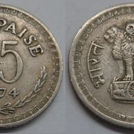 Indien 25 Paise 1974 ## S2