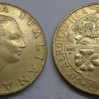 Italien 200 Lire 1993-Sondermünze- ## Kof6