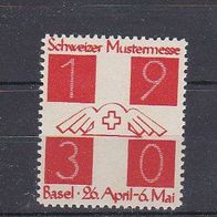 alte Reklamemarke - Schweizer Mustermesse Basel 1930 (077)