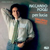 Eurovision 7"FOGLI, Riccardo · Per Lucia (RAR 1983)