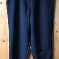 schwarze Hose Gr. 46 teilweise mit Gummizug (3005)