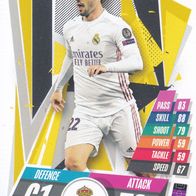 Real Madrid Topps Trading Card Champions League 2020 Isco REA13