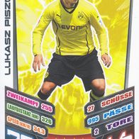 Borussia Dortmund Topps Match Attax Trading Card 2013 Lukasz Piszczek Nr.78