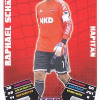 1. FC Nürnberg Topps Match Attax Trading Card 2012 Raphael Schäfer Nr.447 Kapitän