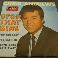 Chris Andrews - Stop That Girl EP France 1966