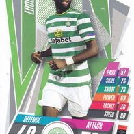 Celtic FC Topps Trading Card Champions League 2020 Odsonne Edouard CEL8