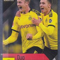 Borussia Dortmund Topps Sammelbild 2020 Duo Brandt & Hazard Bildnummer 126