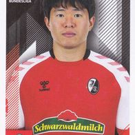 SC Freiburg Topps Sammelbild 2020 Chang-hoon Kwon Bildnummer 157