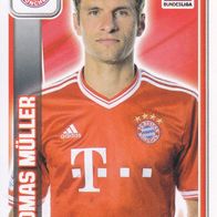 Bayern München Topps Sammelbild 2013 Thomas Müller Bildnummer 212