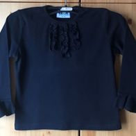 schwarzes Shirt Gr. 116/122 (3318)