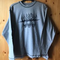 graues Sweatshirt Gr. 170/176 (3326)