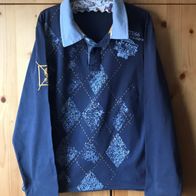 blaues Sweatshirt Gr. 152 (3346)