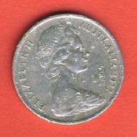 Australien 5 Cents 1977 lesen