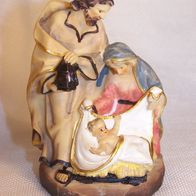 Heilige Familie Figur aus Polyresin, H.- 8 cm * **
