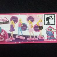 Ü - Ei Beipackzettel Barbie Fashionistas TR 133