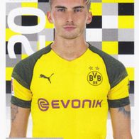 Borussia Dortmund Topps Sammelbild 2018 Maximilian Philipp Bildnummer 60