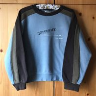 blaugrauer Pullover Gr. 140/146 (3679)