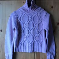 rosafarbener Strickpullover von H & M Gr. 128 (3605)