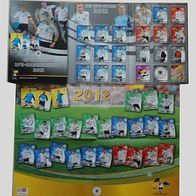 DFB Sammelalbum Fußball UEFA Euro 2012, Sammle Deine Stars, REWE,32 Karten + Poster