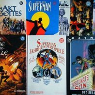 Superhelden-DC-Premium-Alben, . Nr. 2,3,5,6,8,9,10... sehr guter Zustand !!