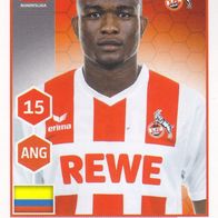 1. FC Köln Topps Sammelbild 2017Jhon Cordoba Bildnummer 152