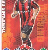 Eintracht Frankfurt Topps Match Attax Trading Card 2010 Theofanis Gekas Nr.54