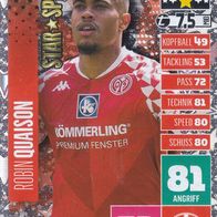 FSV Mainz 05 Topps Match Attax Trading Card 2020 Robin Quaison Nr.238 Star-Spieler