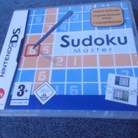 DS Spiel Sudoku Master mit Hülle und Anleitung