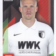 FC Augsburg Topps Sammelbild 2020 Philipp Max Bildnummer 13
