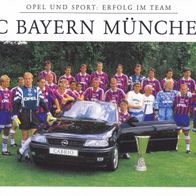 Bayern München Mannschaftskarte 1996