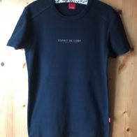 schwarzes T-Shirt Gr. 158 (S) - (3719)