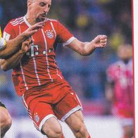 Bayern München Topps Sammelbild 2017 Spielszene Ribery Bildnummer 275
