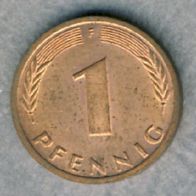 Deutschland 1 Pfennig 1985 F